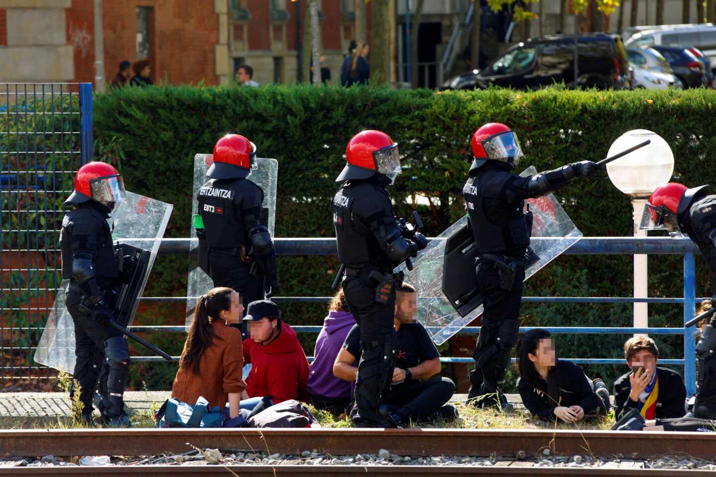 19 detenidos en una marcha de Ernai de apoyo al 'procés': "¡'Zipayo', escucha, pim, pam, pum!"