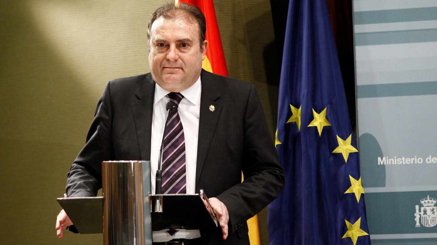 El comisario principal José Luis Olivera, tras ser nombrado director del CITCO en 2015.