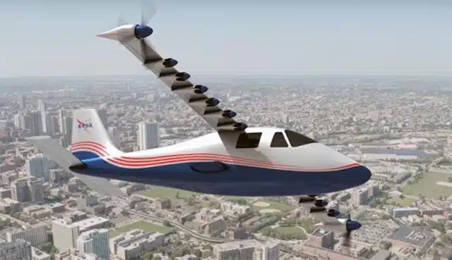 La NASA trabaja en el primer avión experimental totalmente eléctrico