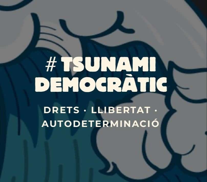 Tsunami Democràtic abre el dominio 'pedrosanchez.cat' tras el cierre de su web