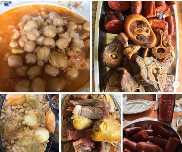 Instagram elimina fotografías de un cocido gallego por "violencia gráfica"