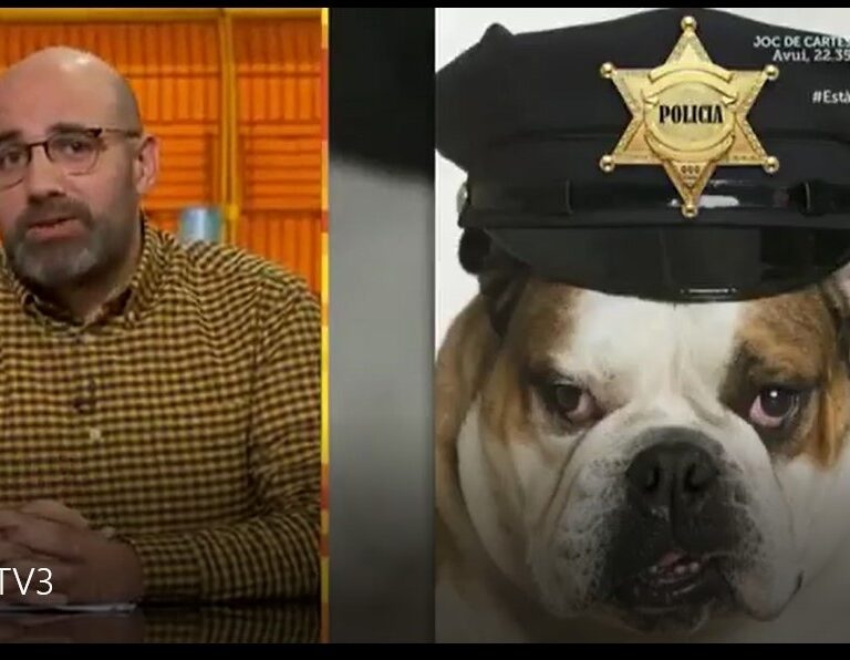 Toni Soler compara a los mossos con "perros de mierda" en un gag de TV3