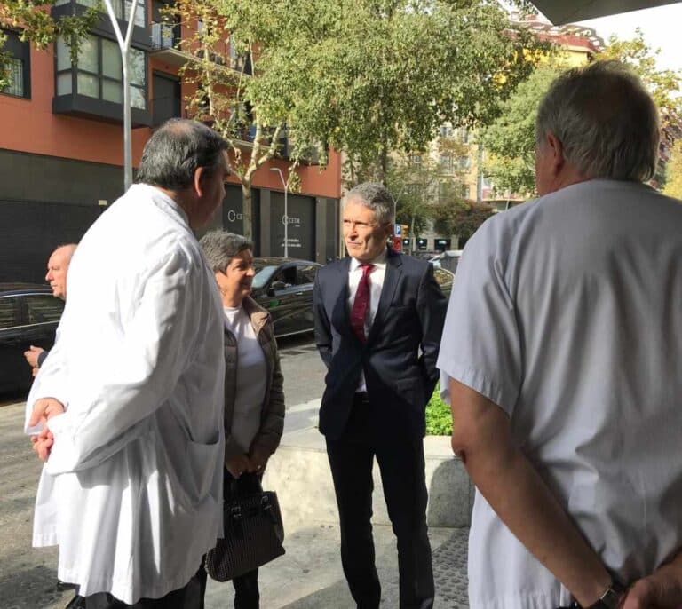 Marlaska se desplaza a Barcelona ante la gravedad de los disturbios en Cataluña