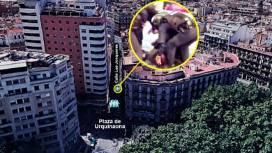 Investigan si los policías con heridas más graves recibieron pedradas desde un edificio