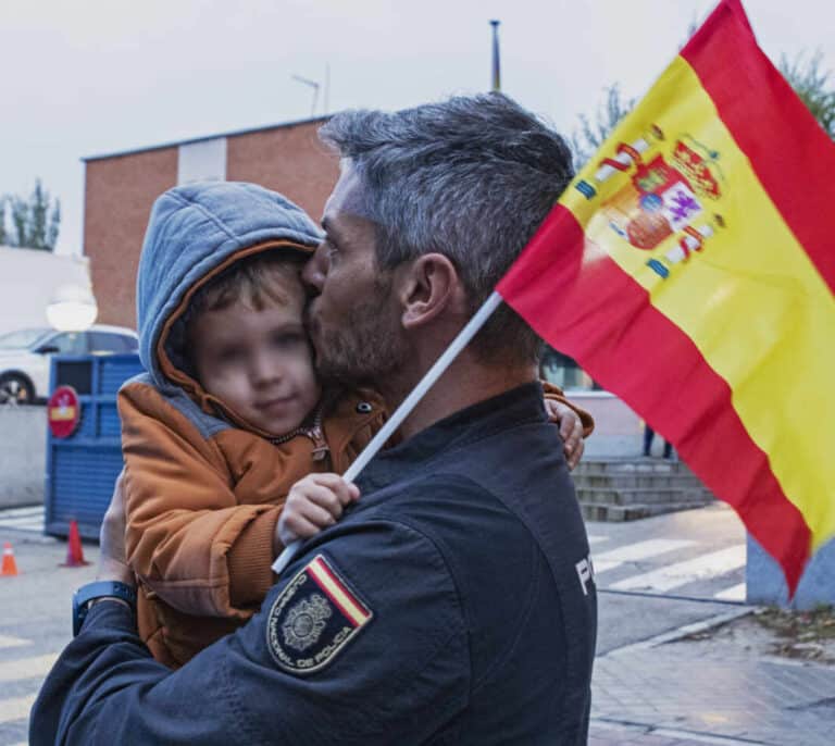 "Ha sido el máximo combate en 30 años de Antidisturbios"