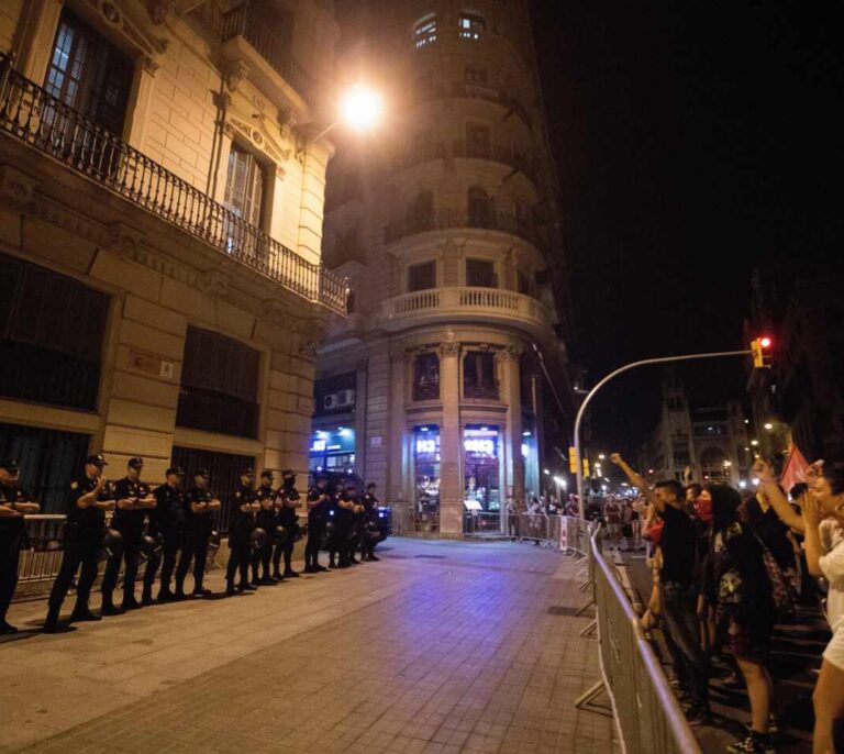 Policías reclaman que sea la  Generalitat y no el Estado quien costee el despliegue en Cataluña