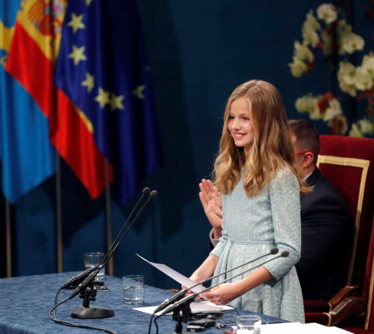 Así fue el discurso de la princesa Leonor