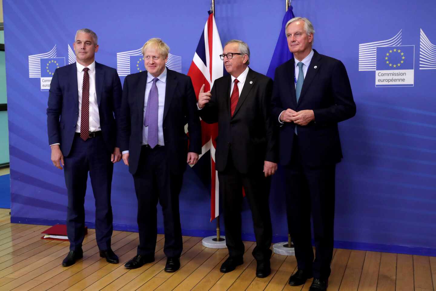 Los protagonistas del acuerdo del Brexit