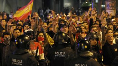 La descoordinación de los partidos deja la respuesta a los CDR en manos de ultras