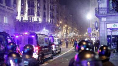 Los CDR devuelven los disturbios y las barricadas al centro de Barcelona