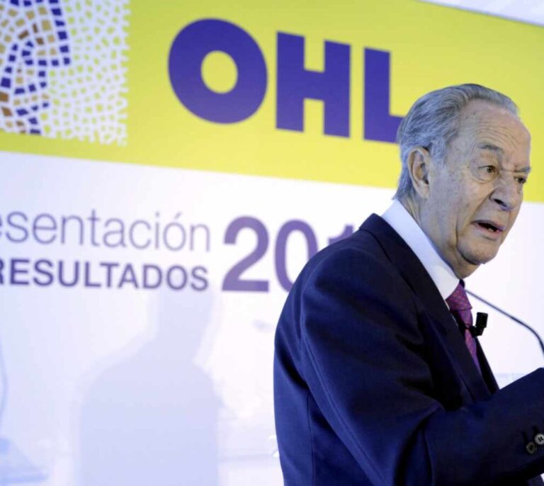 La CNMV suspende la cotización de OHL entre rumores de venta de los Villar Mir