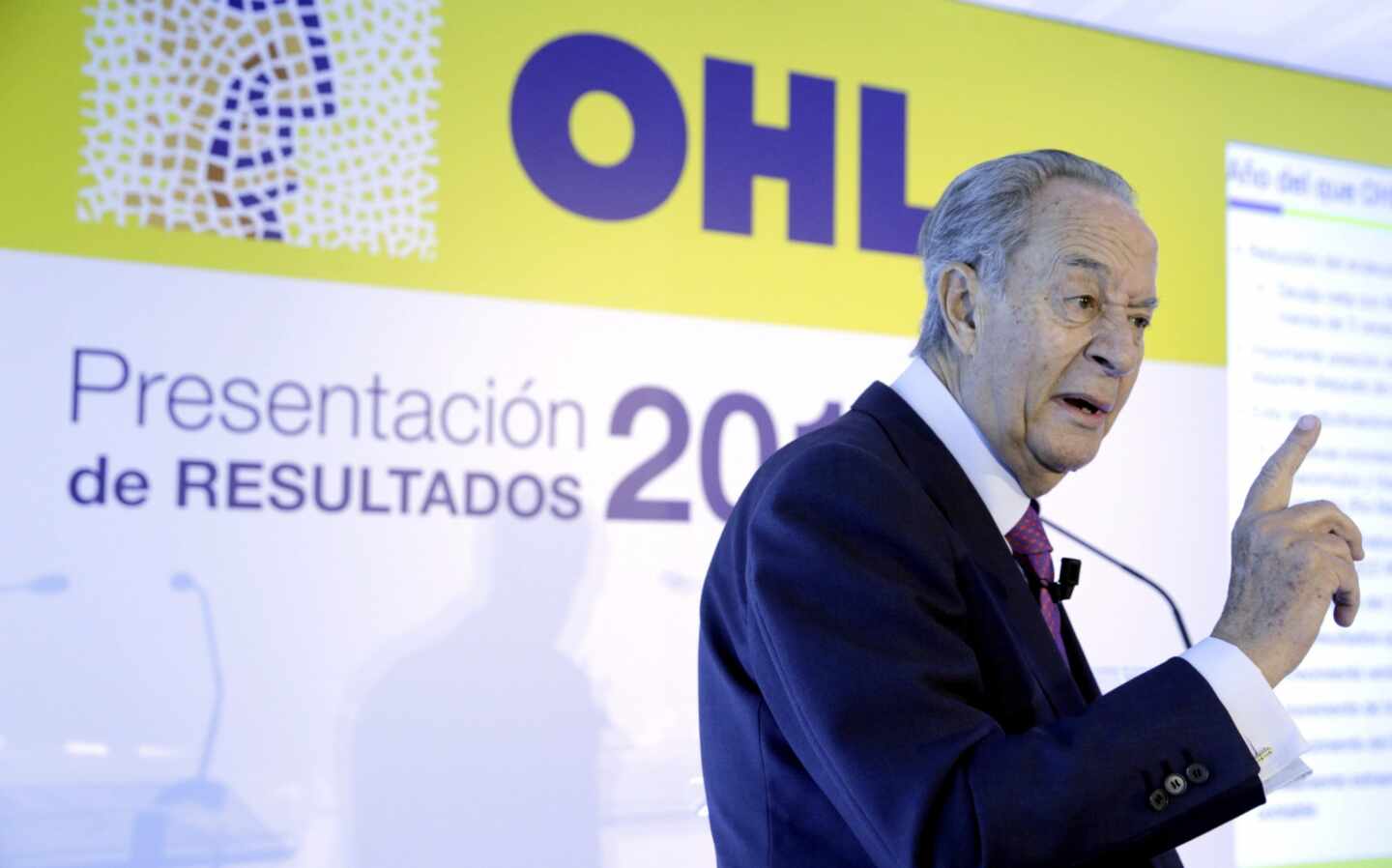 La CNMV suspende la cotización de OHL entre rumores de venta de los Villar Mir.