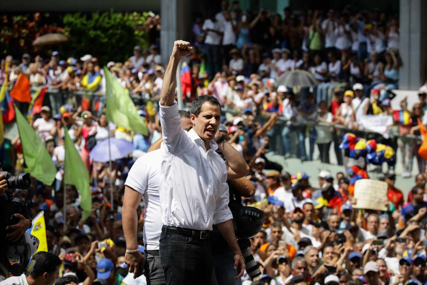 Guaidó moviliza a la oposición en Venezuela para emular a Bolivia: "Hay que lograr elecciones libres"