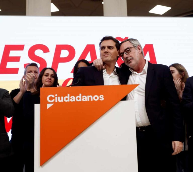 Rivera pone su cargo a disposición de los militantes tras hundir a Cs hasta los 10 diputados