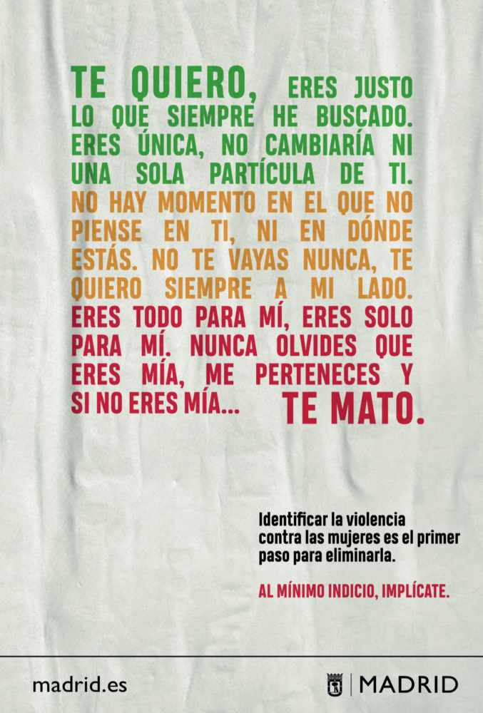 Campaña frente a la violencia contra las mujeres