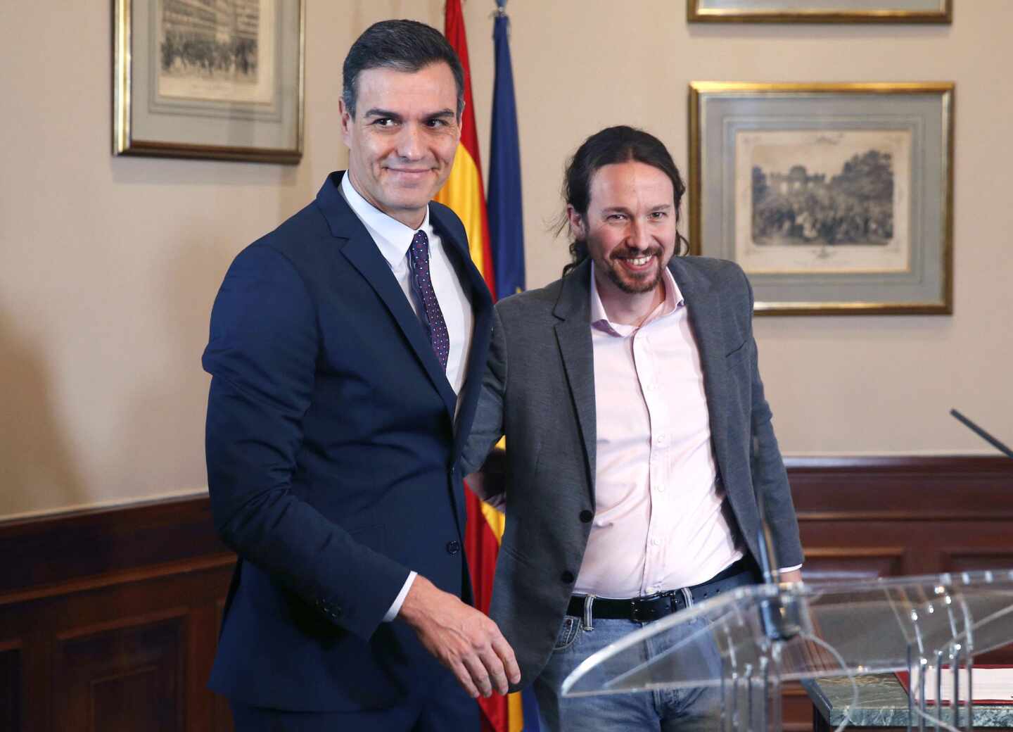 Lo que Sánchez dijo de Iglesias y ahora se tendrá que tragar