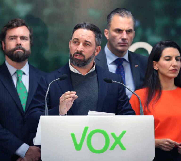Abascal: "Responsabilizamos a la prensa de cualquier amenaza que nos hagan"