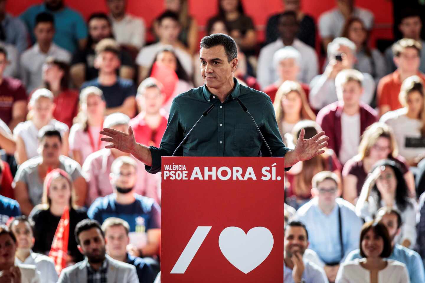 Sánchez agita de nuevo el miedo a Vox para movilizar a la izquierda