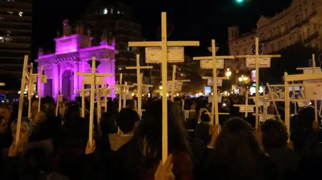 Manifestaciones en toda España claman contra la violencia de género