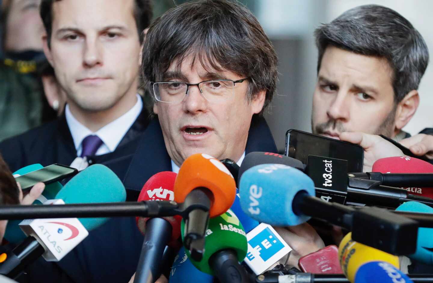 Puigdemont reprocha a Sánchez que le llame prófugo: "Estoy en manos de la justicia belga"