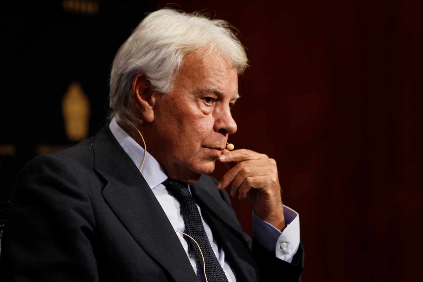 El expresidente socialista Felipe González.