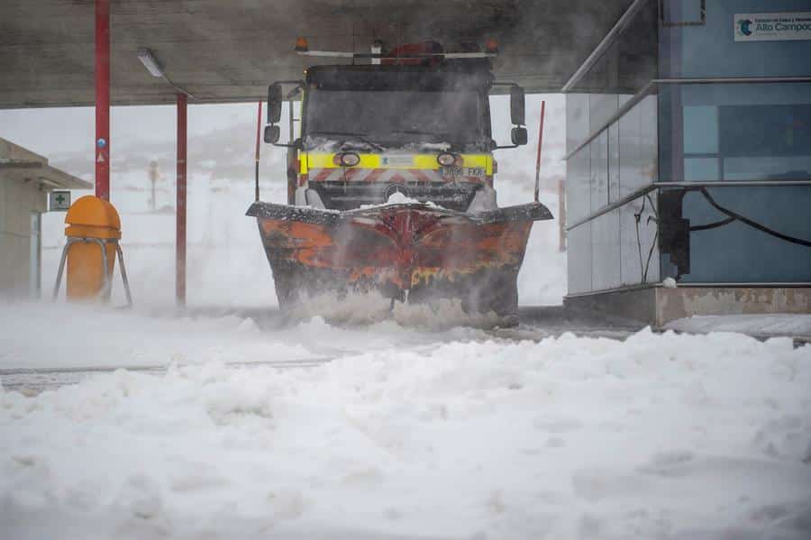 Nieve en el norte y lluvias en casi toda la península y Baleares durante este jueves