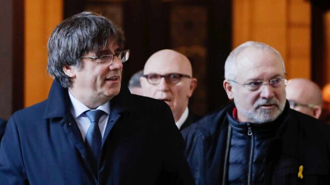 Carles Puigdemont, en Bruselas.