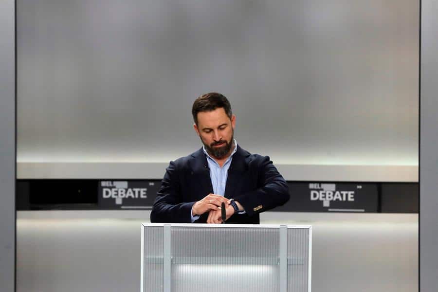 Abascal, vencedor del debate electoral según los lectores de El Independiente
