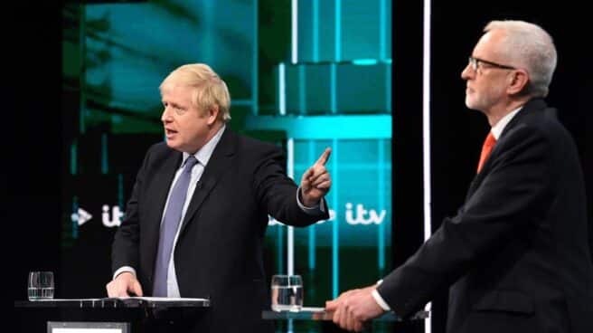 Boris Johnson y Jeremy Corbyn