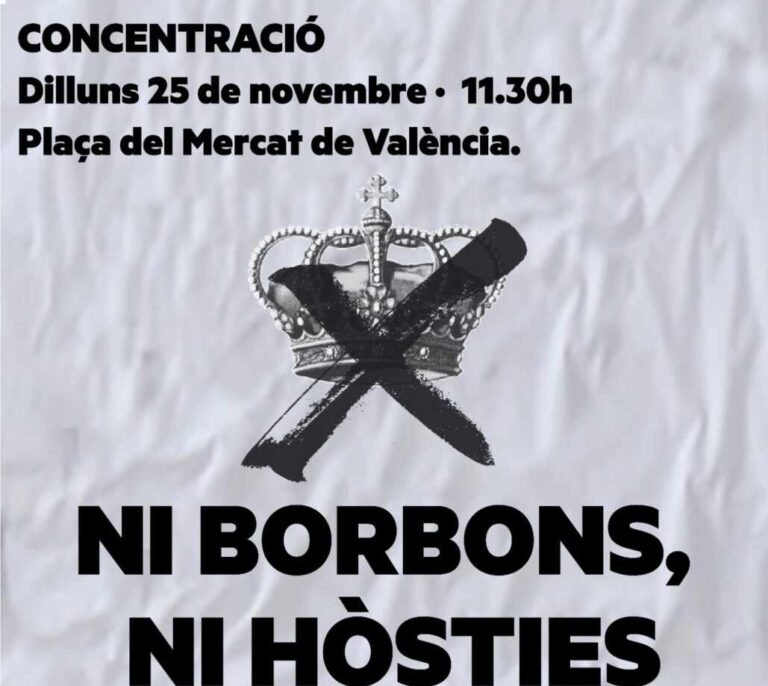 Esquerra convoca una manifestación contra el Rey en plenas negociaciones con el PSOE