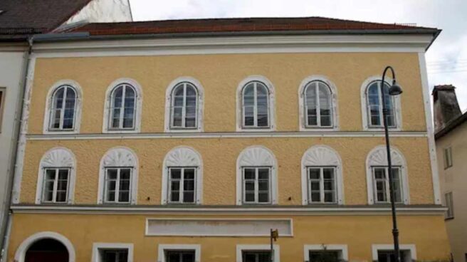 Casa en la que nació Adolf Hitler, en Austria.