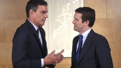 Casado deja en suspenso su cita del próximo jueves con Sánchez: "Así, no"