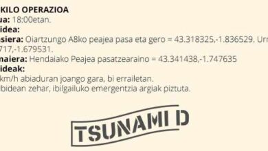 Tsunami Democràtic convoca la 'operación caracol' en Euskadi para bloquear la frontera en Irún