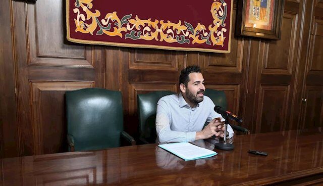 El concejal de Ciudadanos (Cs) en el Ayuntamiento de Teruel, Francisco Blas