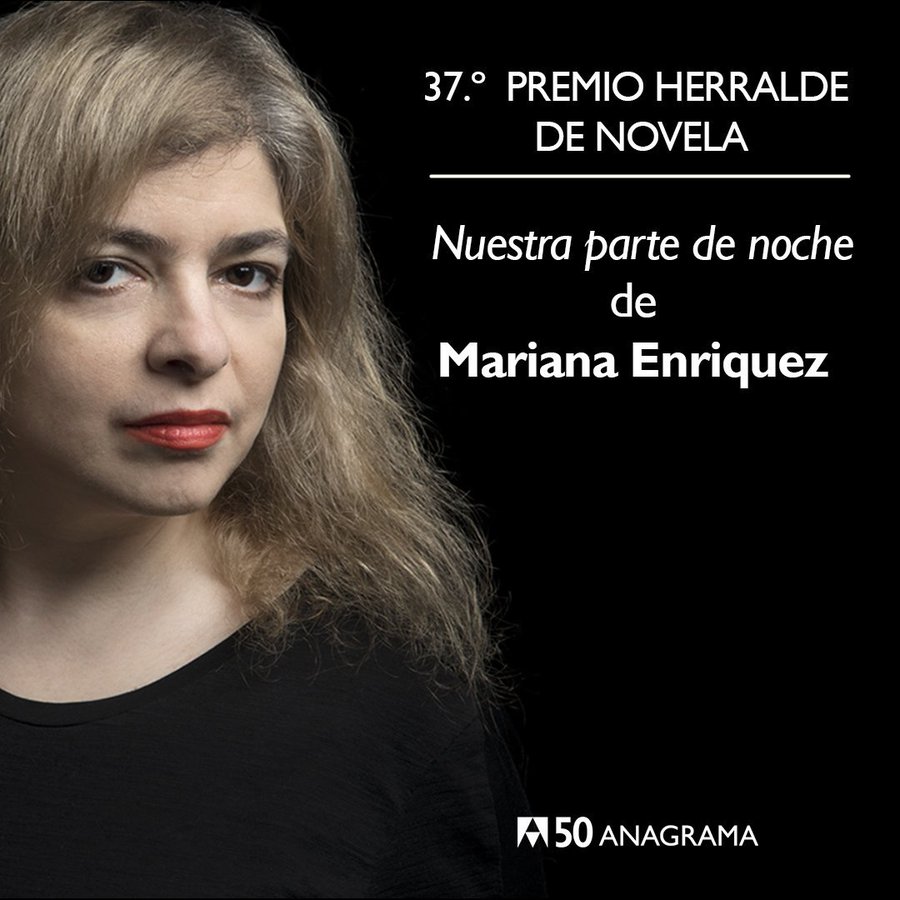 La escritora argentina Mariana Enríquez gana el 37 Premio Herralde de novela
