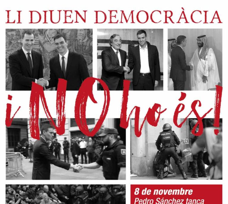 Los CDR convocan una protesta contra el mitin final de campaña de Sánchez en Barcelona