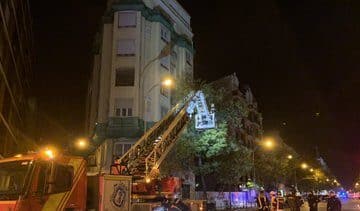 Desalojan un edificio madrileño de siete plantas por acumulación de gas