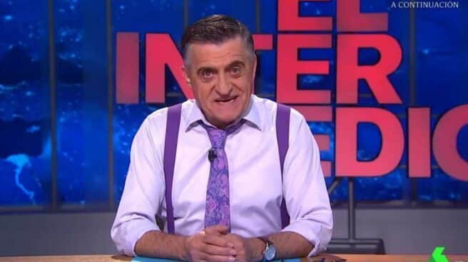 El gran Wyoming en 'El Intermedio'.