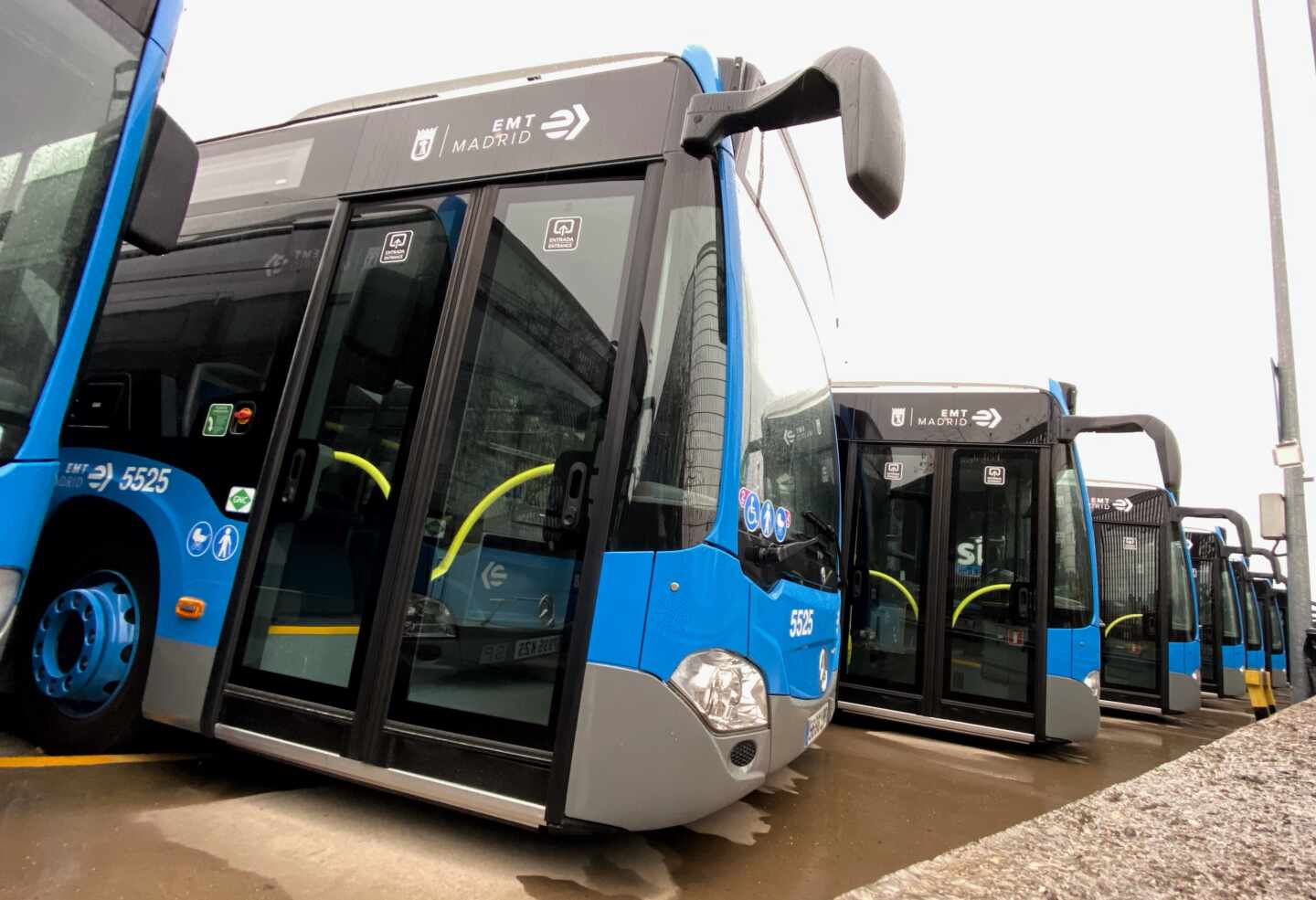 Una de las dos líneas cero emisiones gratuitas de EMT que atravesarán Centro echa a andar hoy