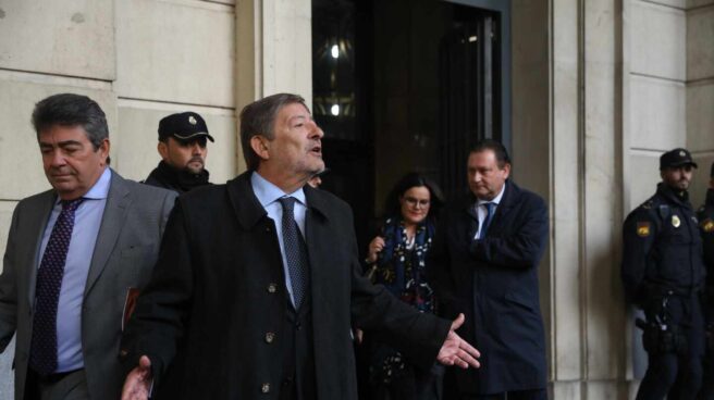 Francisco Javier Guerrero, tras conocer la sentencia de los ERE.