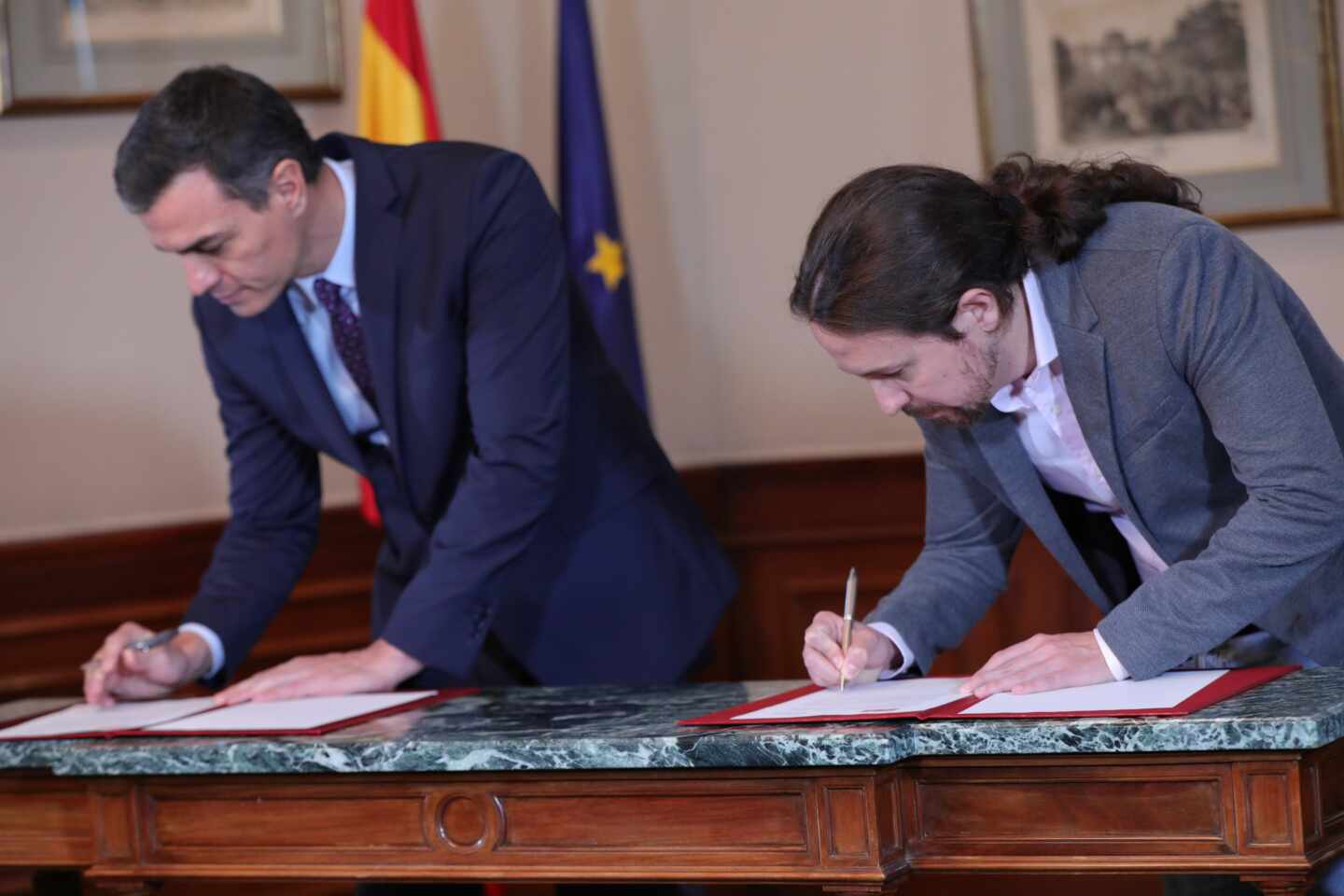 La cesión de una vicepresidencia a Iglesias precipitó el acuerdo PSOE-Podemos