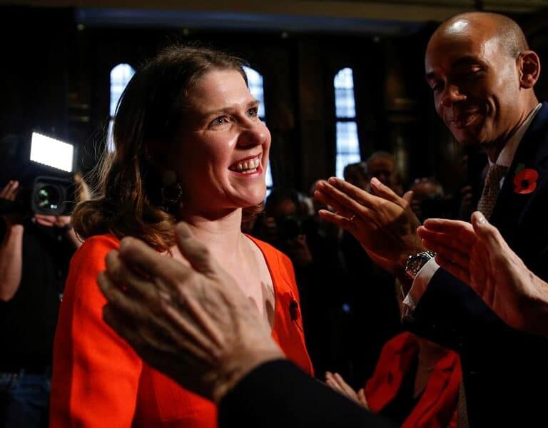 Jo Swinson, la esperanza liberal europeísta, lleva a Borgen al Reino Unido