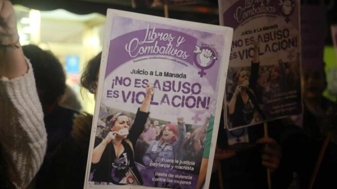 Protesta contra la Manada.