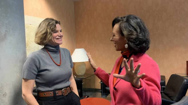 Mariana Mazzucato con Ana Botín