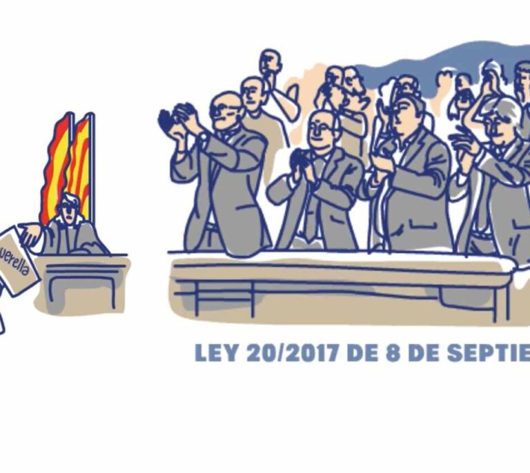 Jueces catalanes denuncian en un vídeo la "campaña de presión" del independentismo