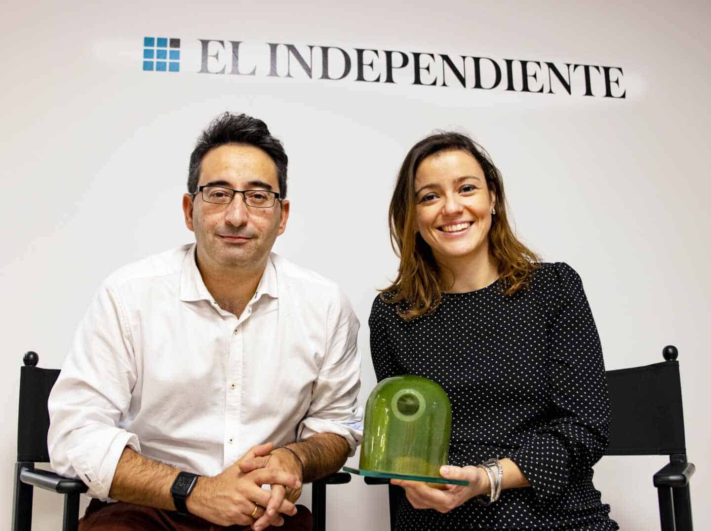 Rafael Ordóñez y Cristina Castro, premio Ecovidrio al periodismo Ambiental