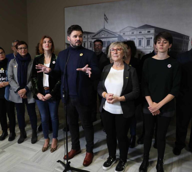 ERC supedita la investidura de Sánchez a una mesa para una negociación "entre gobiernos"