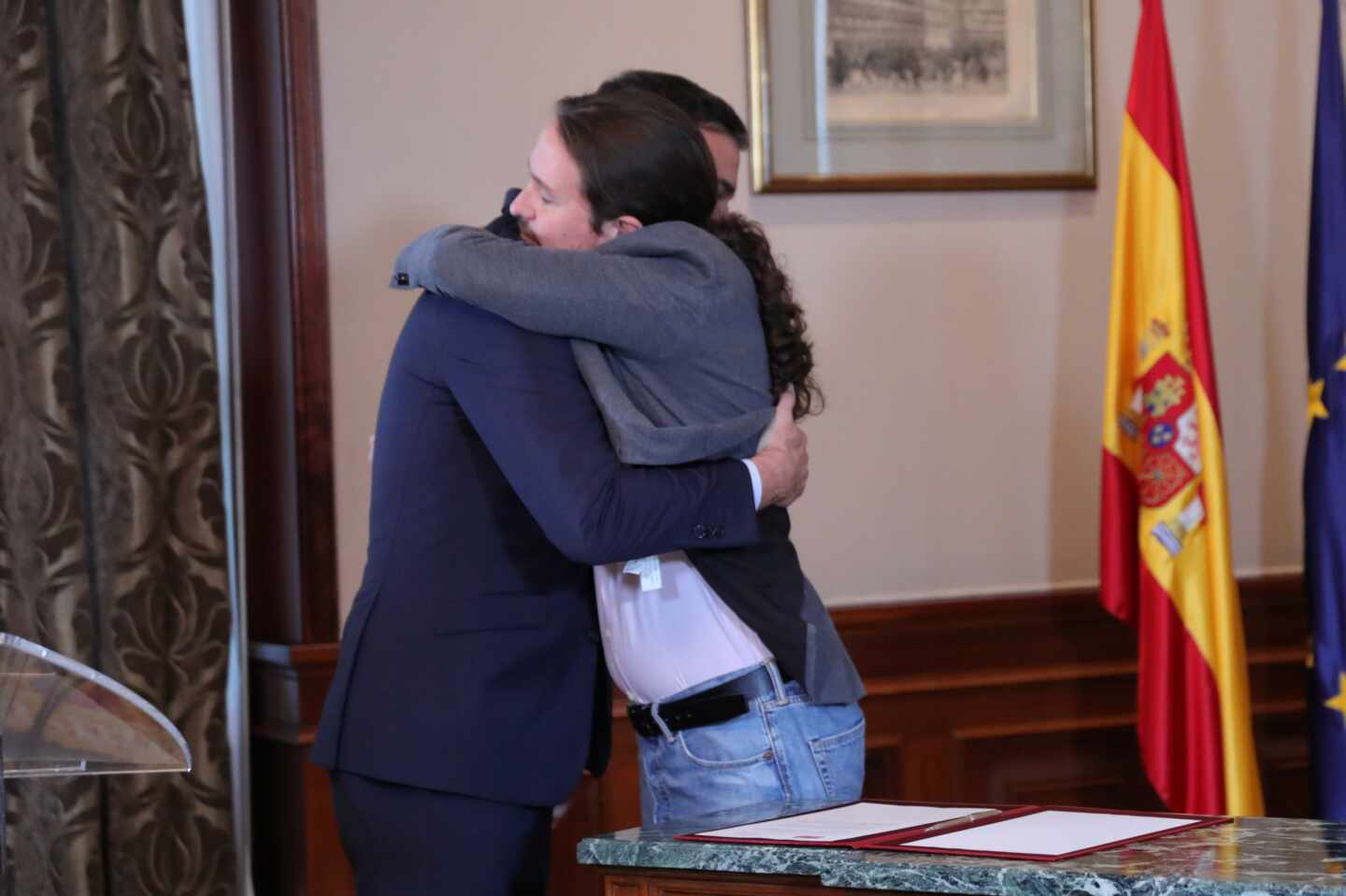 Sánchez e Iglesias, nido de amor