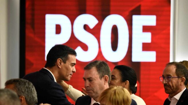 Pedro Sánchez, en la Ejecutiva del PSOE.