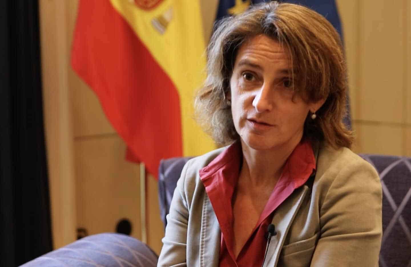 Teresa Ribera: “Es tiempo de activismo para luchar contra el cambio climático”